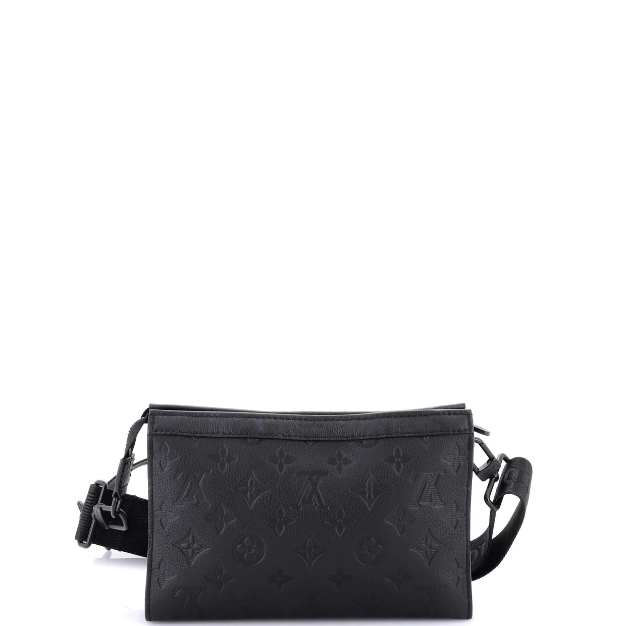 Gaston Wearable Wallet Monogram Shadow Leather - Deep Luxury