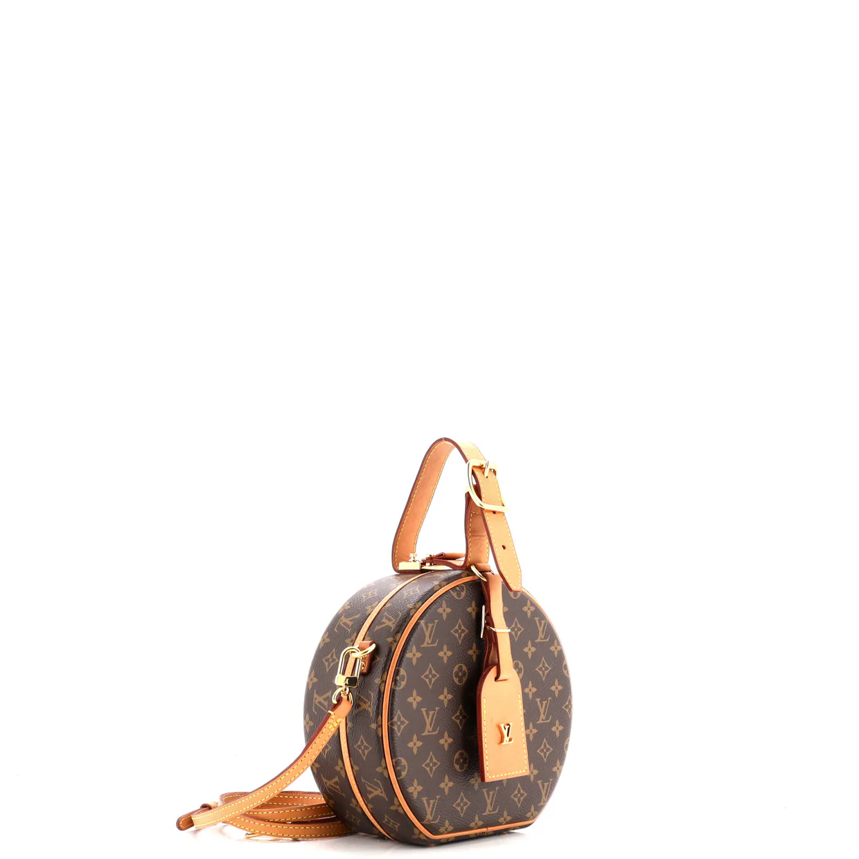 Petite Boite Chapeau Bag Monogram Canvas - Deep Luxury