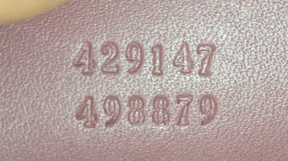 Signature Fold Over Tote Blooms Print GG Coated Canvas Medium - Deep Luxury