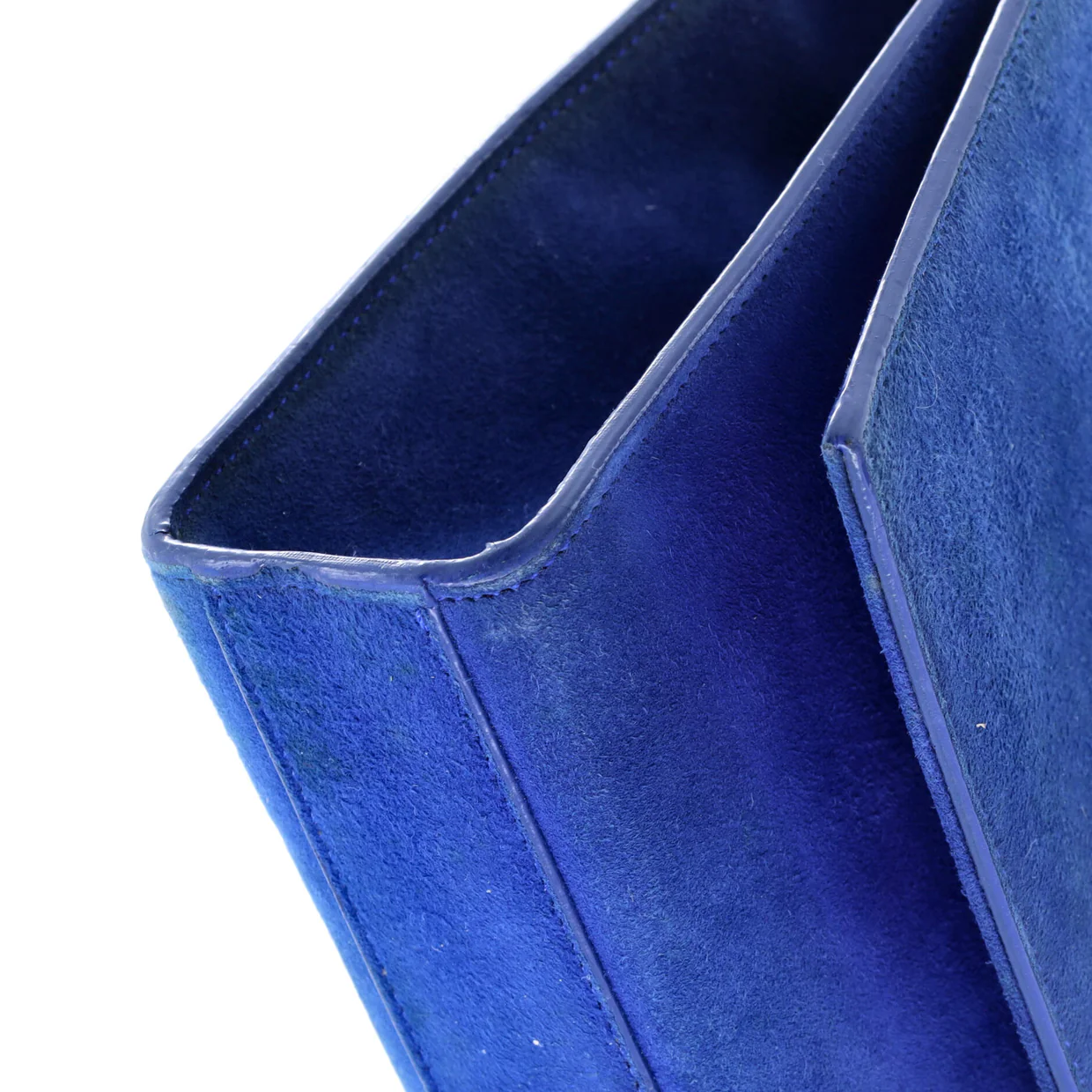 Classic Monogram Tassel Crossbody Bag Suede Medium - Deep Luxury