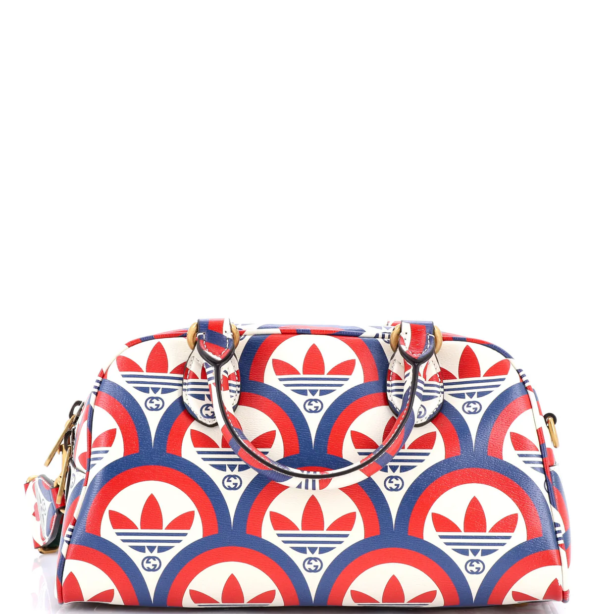 x adidas Duffle Bag Printed Leather Mini - Deep Luxury