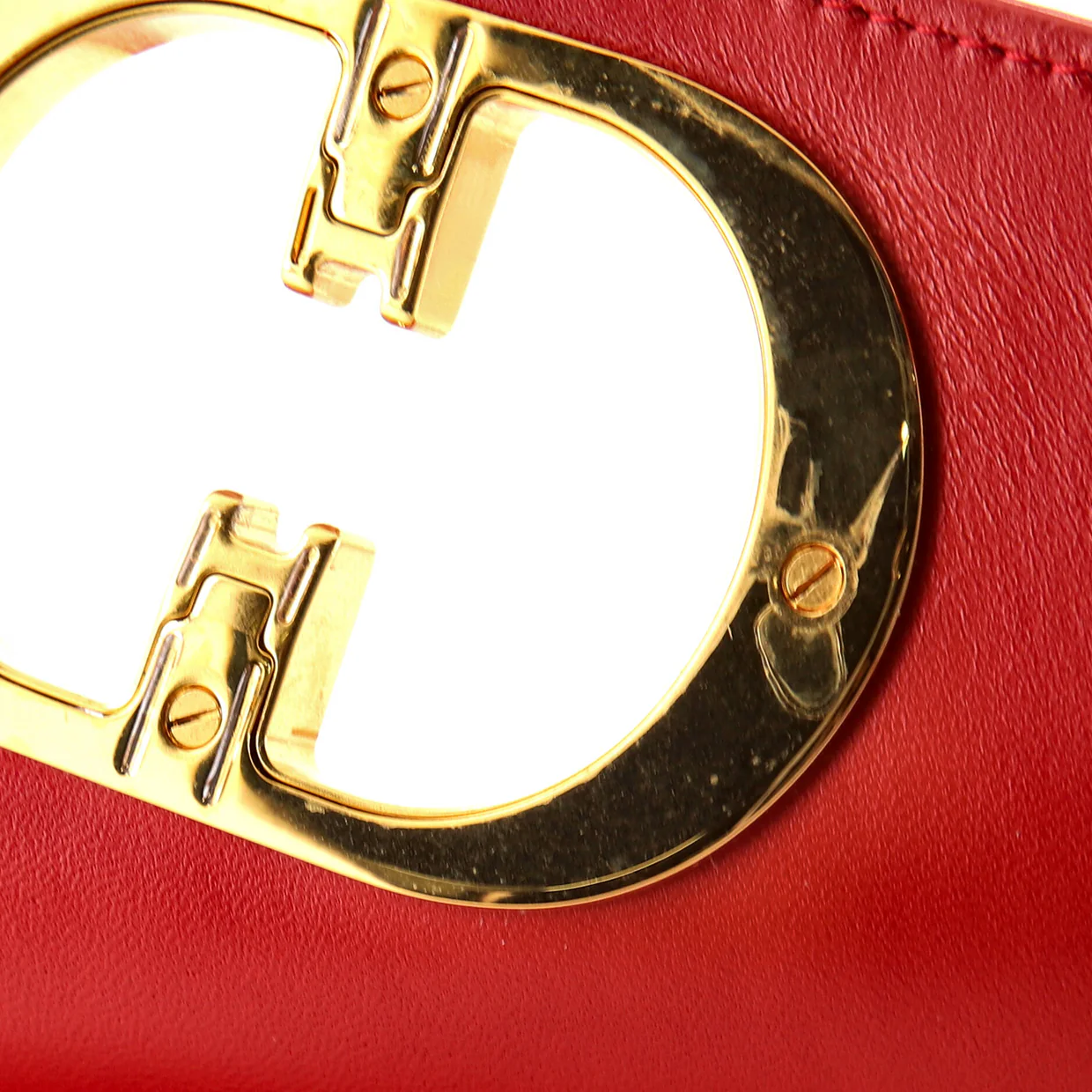 Caro Bag Cannage Quilt Calfskin Small - Deep Luxury