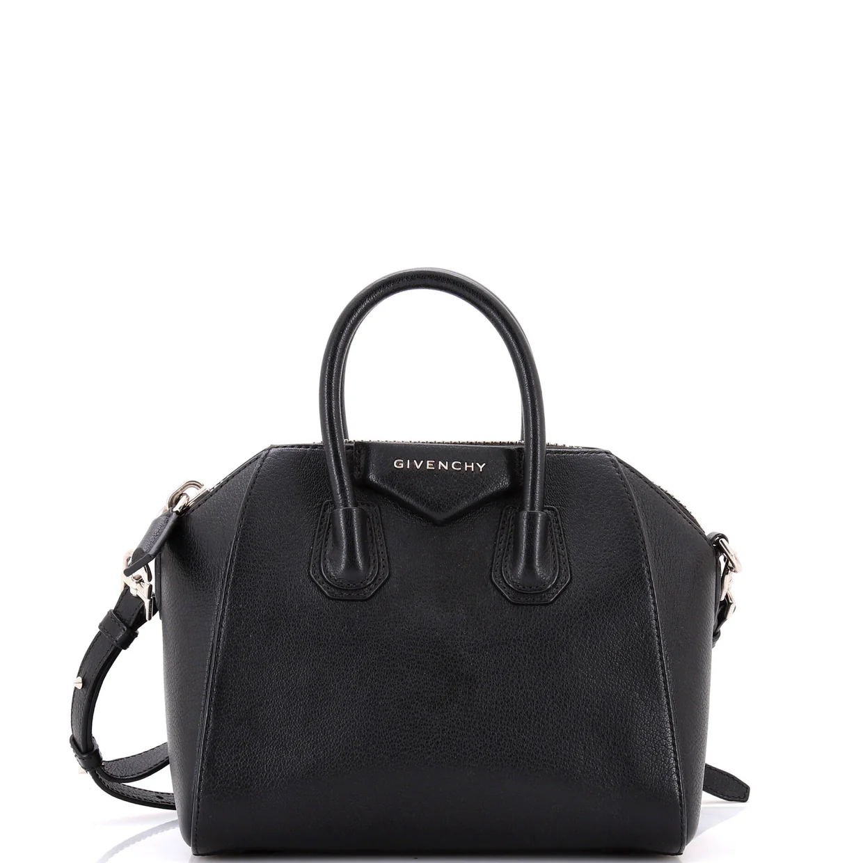 Antigona Bag Leather Mini - Deep Luxury