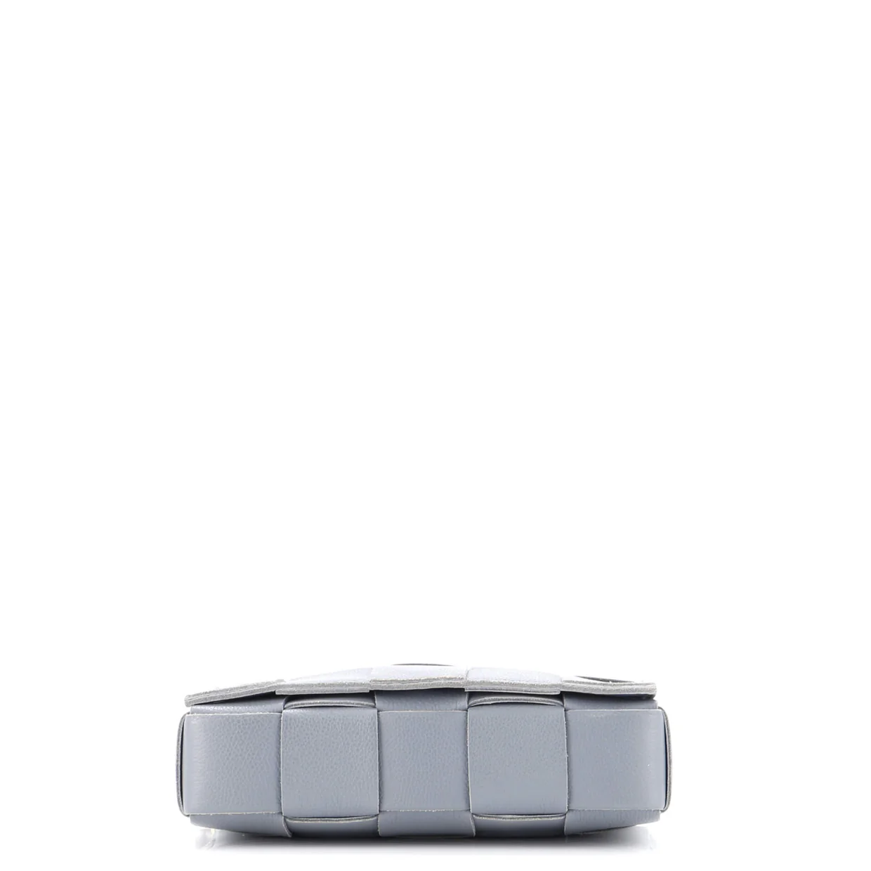 Cassette Crossbody Bag Maxi Intrecciato Grained Leather - Deep Luxury