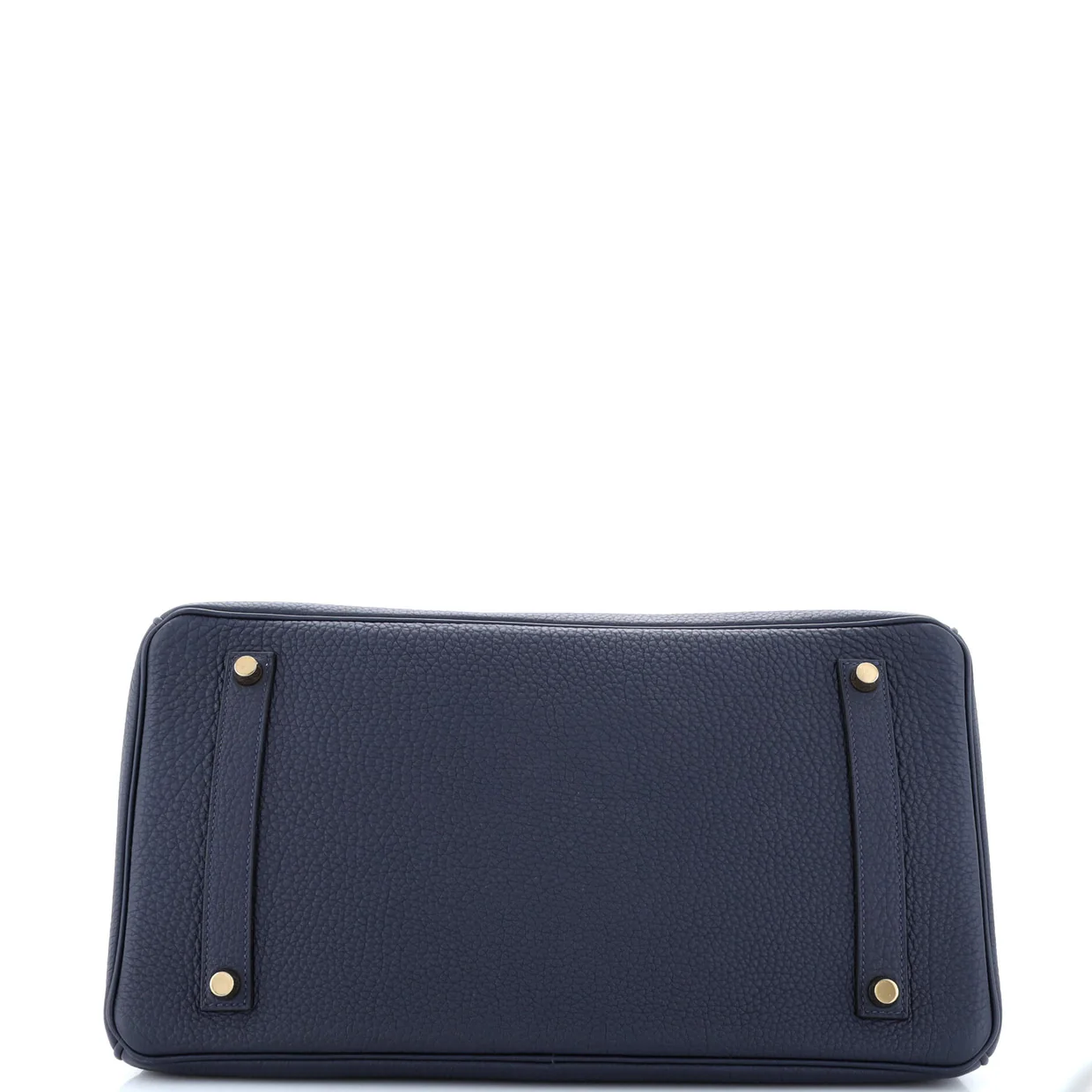 Birkin Handbag Bleu Nuit Togo with Gold Hardware 35 - Deep Luxury
