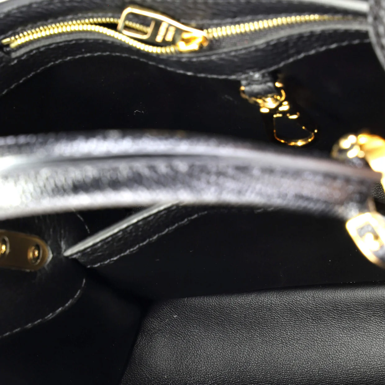 Capucines Bag Patchwork Leather, Patent and Snakeskin BB - Deep Luxury