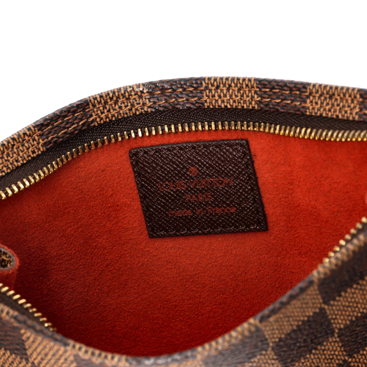Marais Bucket Zip Pouch Damier - Deep Luxury