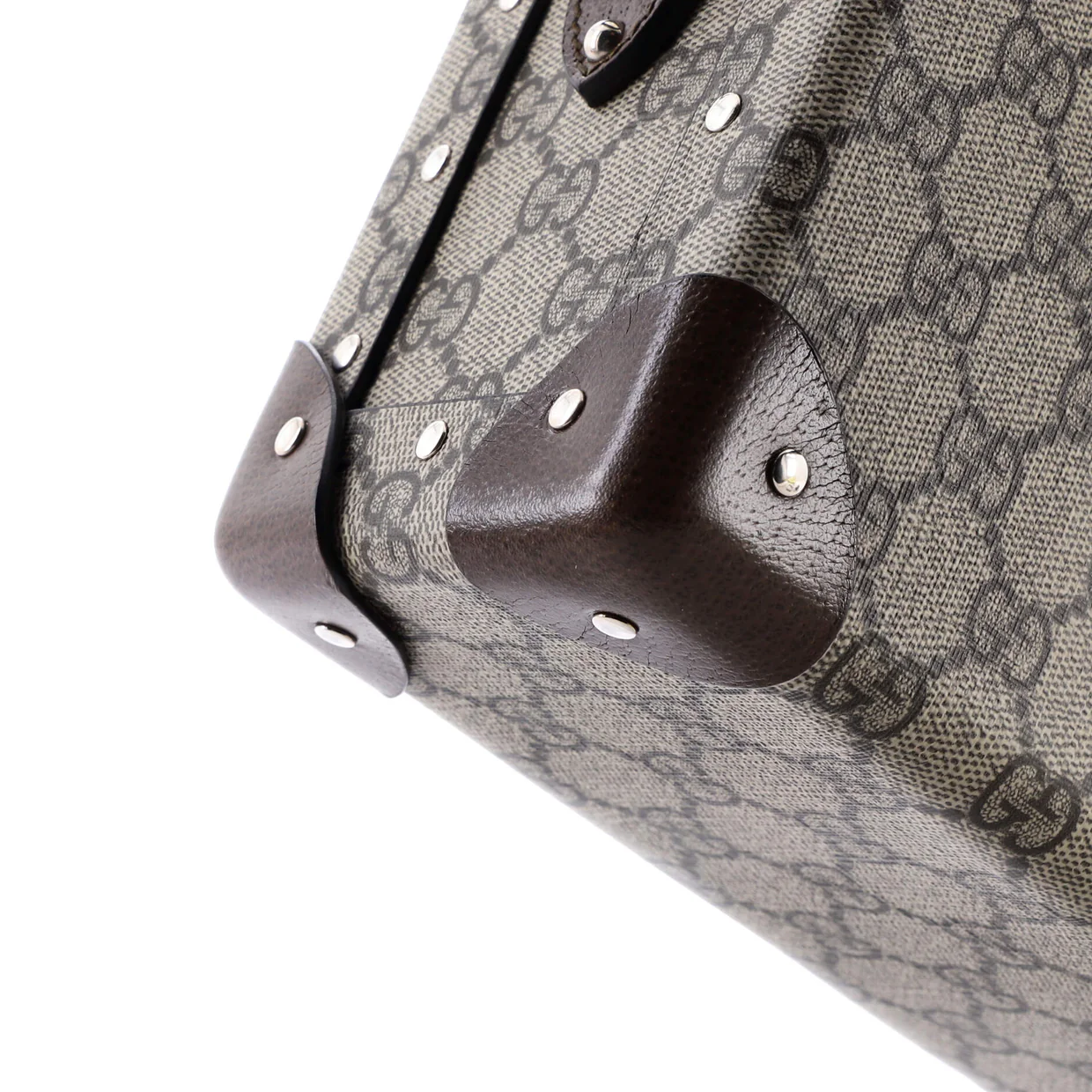 Bamboo Globe-Trotter Vanity Case GG Coated Canvas - Deep Luxury