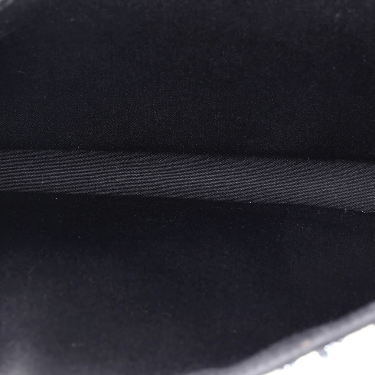 Saddle A4 Clutch Oblique Canvas and Leather - Deep Luxury