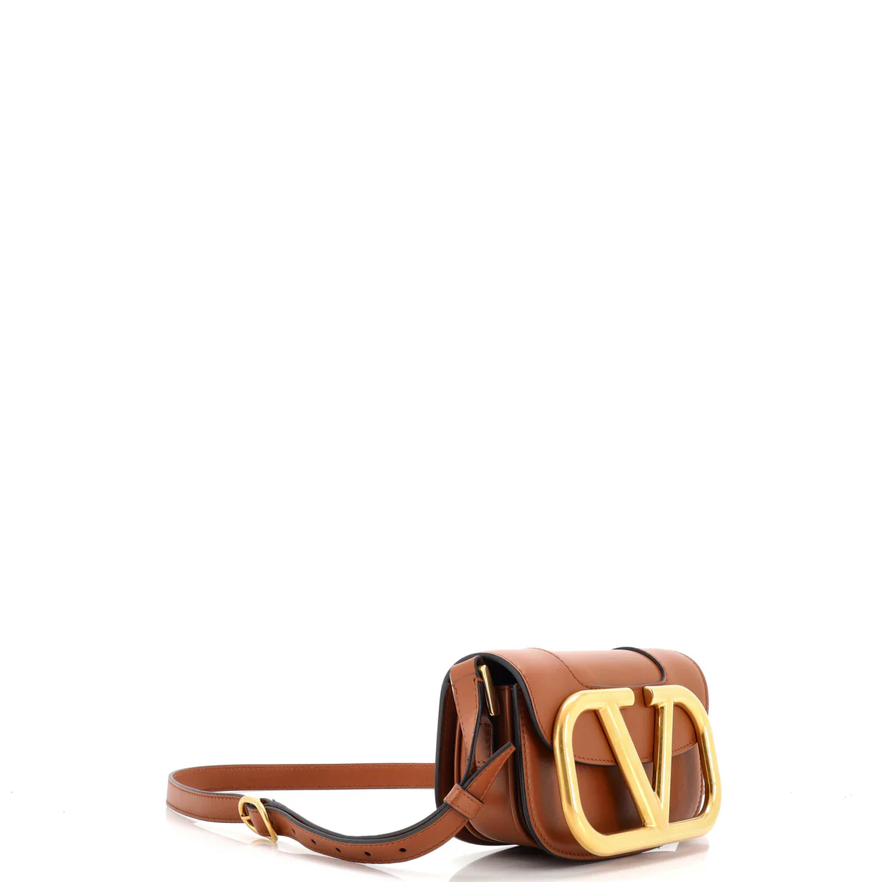 Supervee Crossbody Bag Leather Small - Deep Luxury