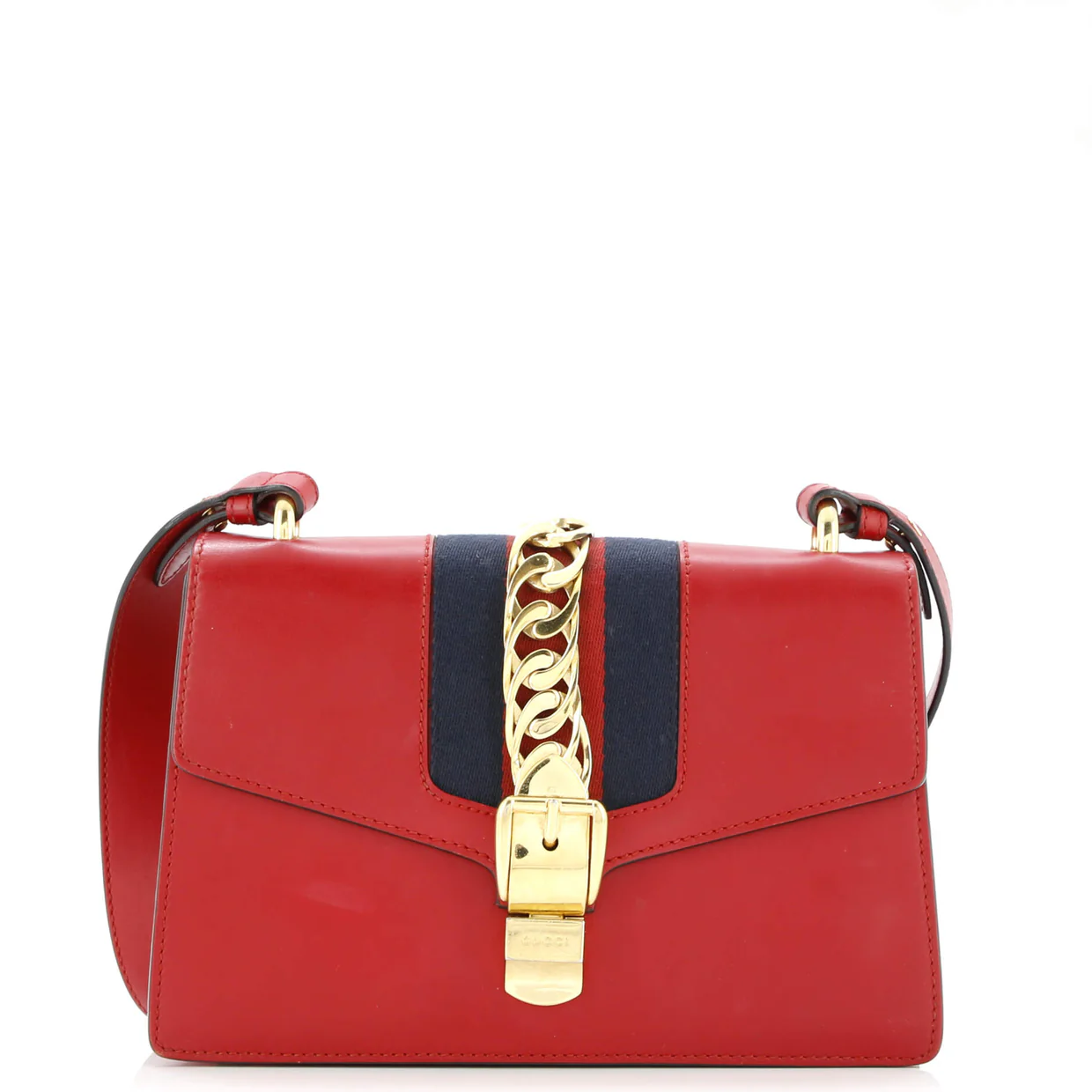 Sylvie Shoulder Bag Leather Small - Deep Luxury