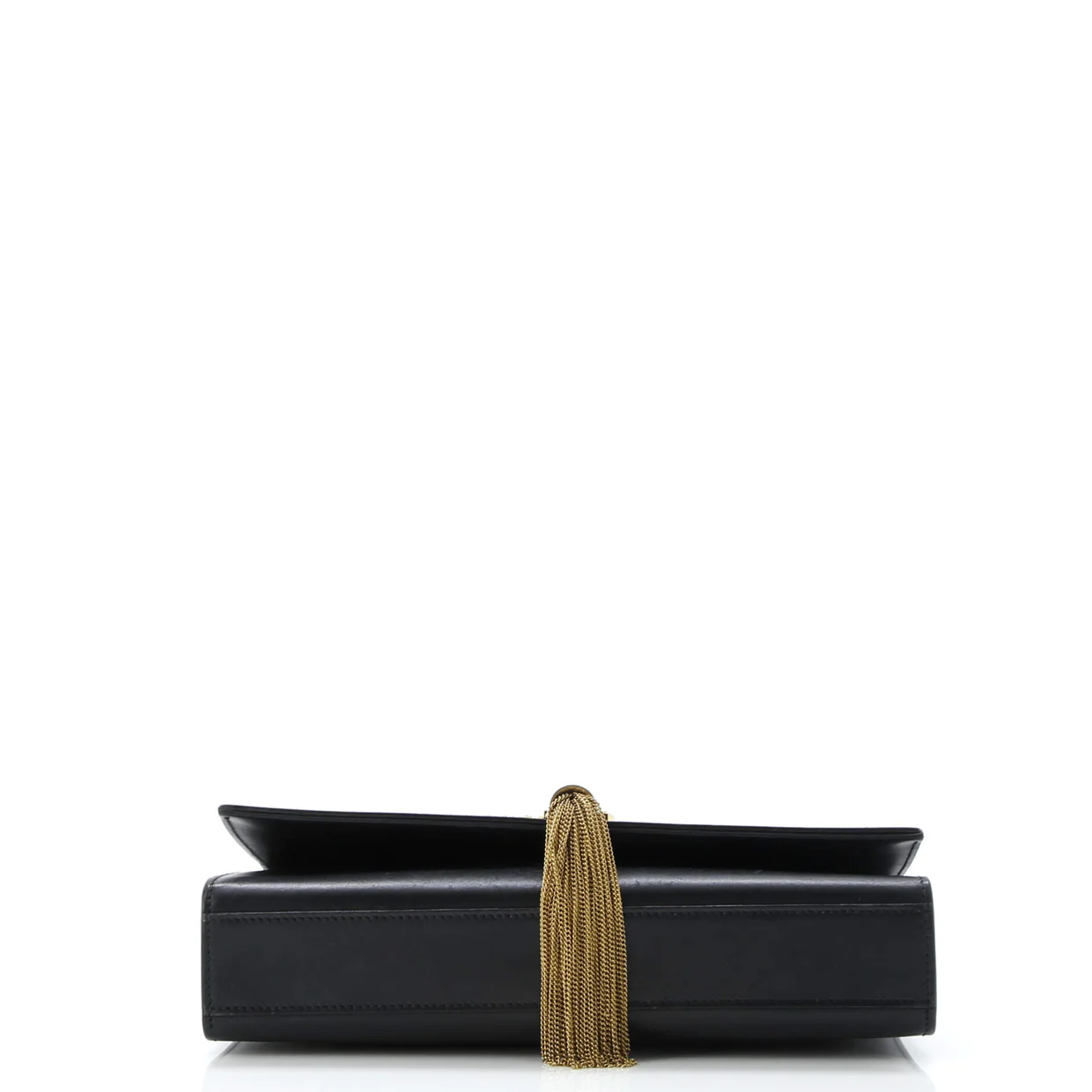 Classic Monogram Tassel Crossbody Bag Leather Medium - Deep Luxury