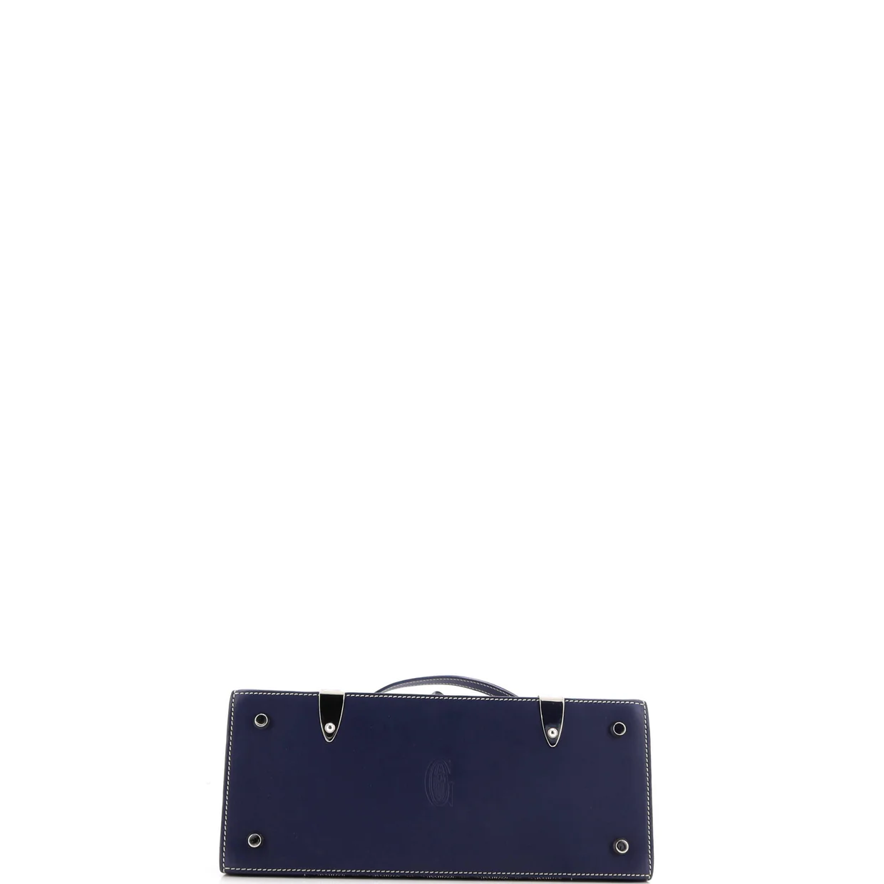 Saigon Top Handle Bag Coated Canvas with Leather PM - Deep Luxury