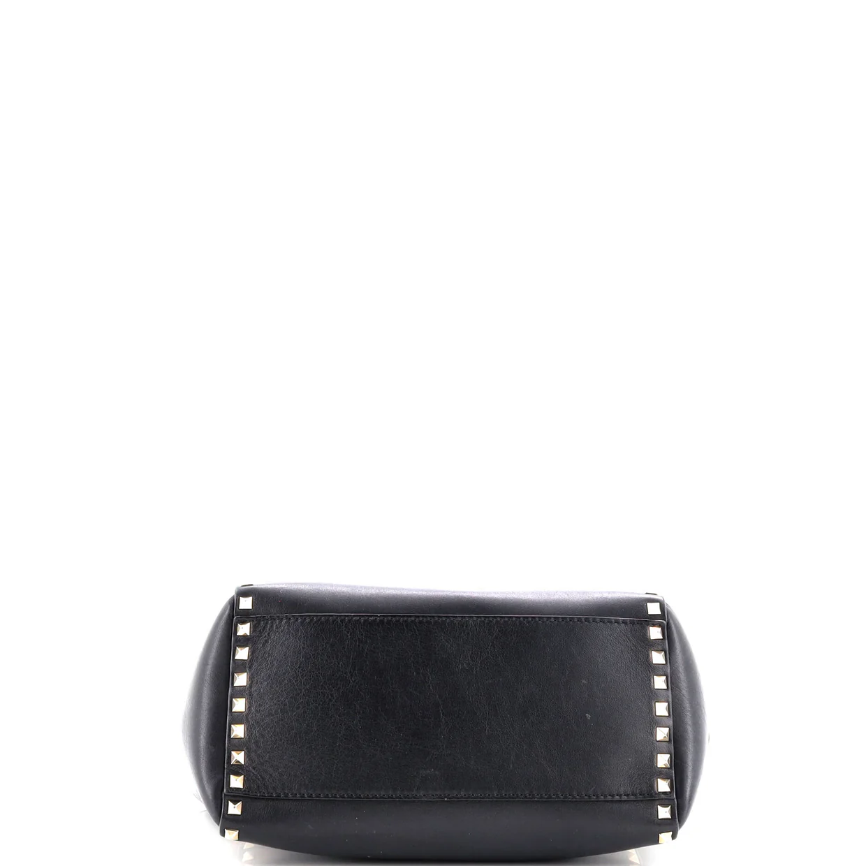 Rockstud Tote Rigid Leather Medium - Deep Luxury