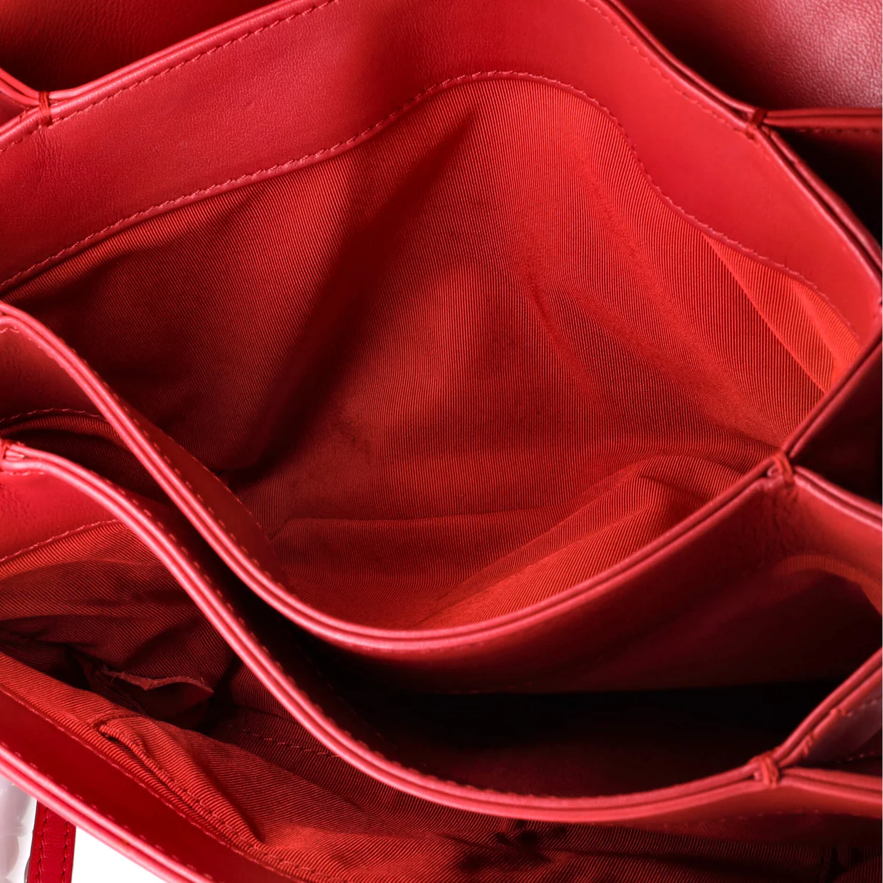 Tramezzo Flap Bag Calfskin Medium - Deep Luxury