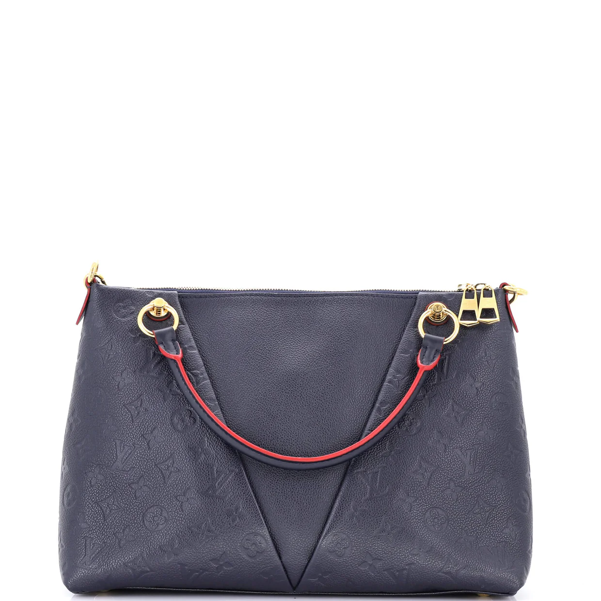 V Tote Monogram Empreinte Leather MM - Deep Luxury
