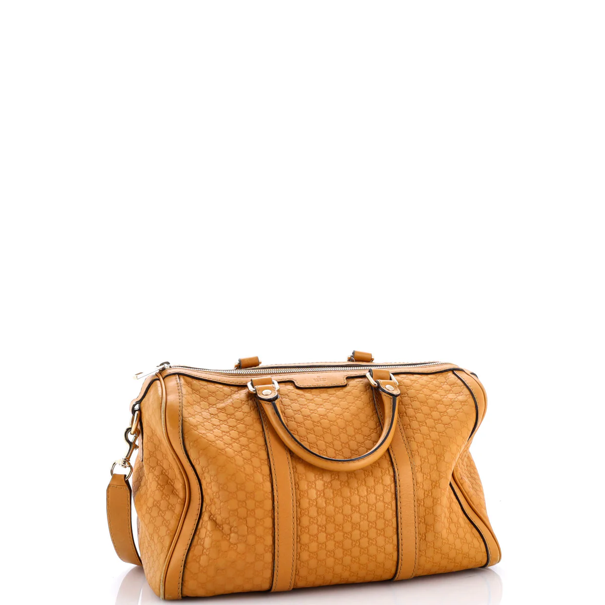 Joy Boston Bag Microguccissima Leather Medium - Deep Luxury