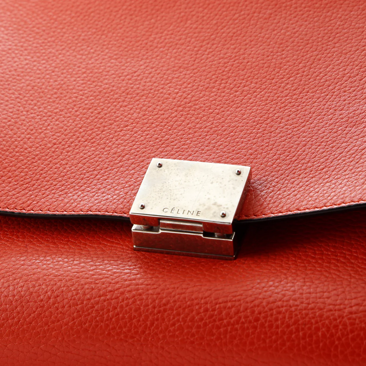 Trapeze Bag Leather Small - Deep Luxury