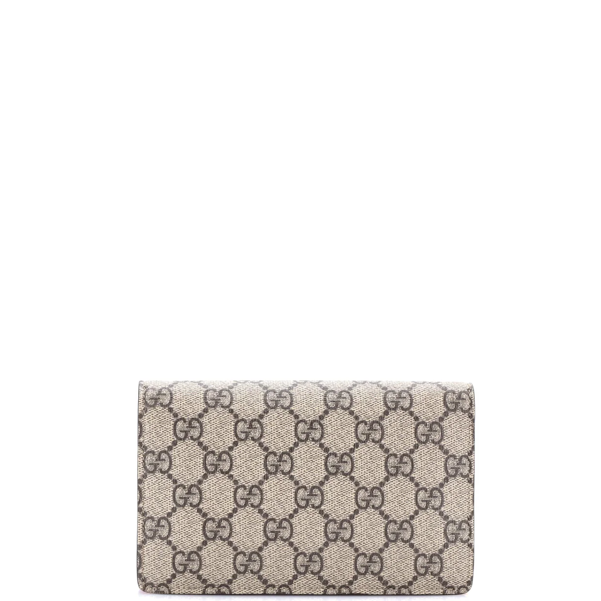 Cherries Wallet on Chain GG Coated Canvas Mini - Deep Luxury