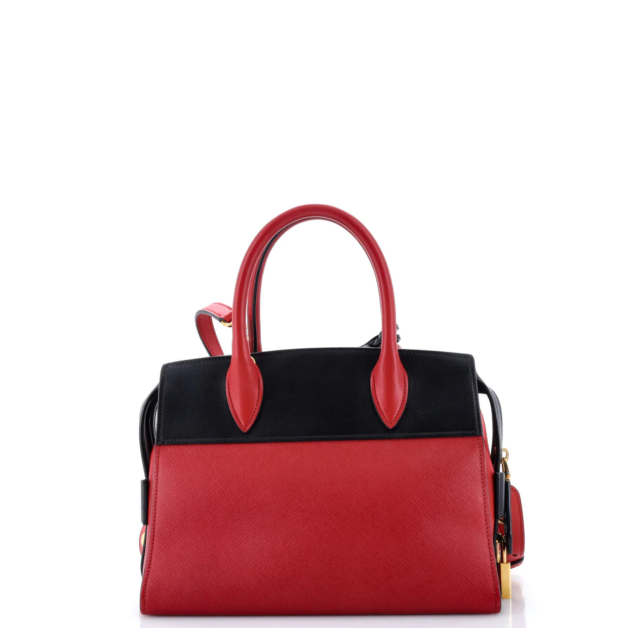 Esplanade Tote Saffiano with City Calf Small - Deep Luxury