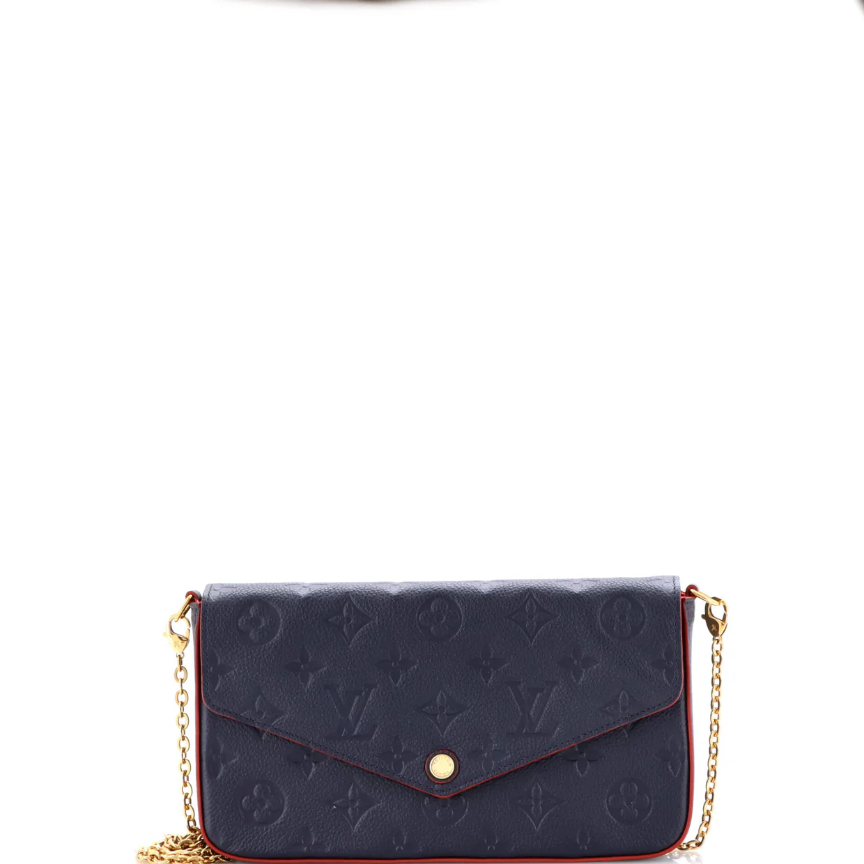 Felicie Pochette Monogram Empreinte Leather - Deep Luxury