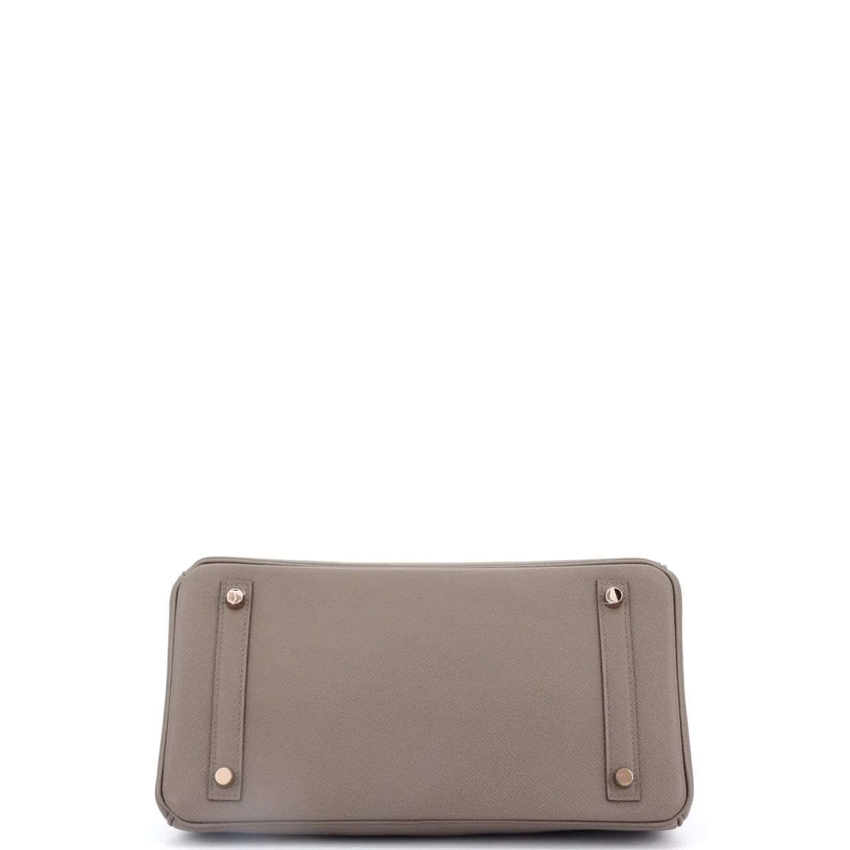 Birkin Handbag Grey Epsom with Rose Gold Hardware 30 - Deep Luxury