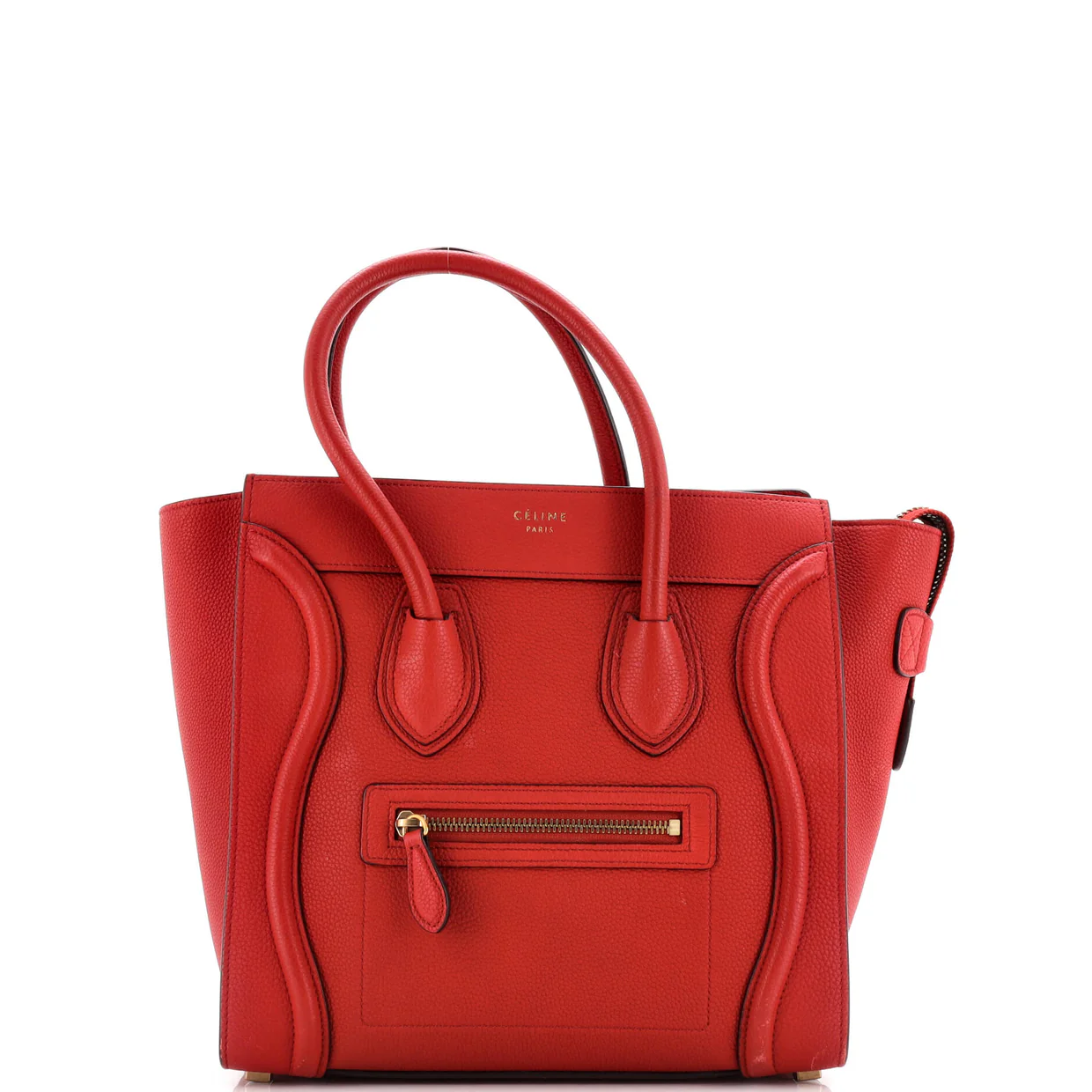 Luggage Bag Grainy Leather Micro - Deep Luxury