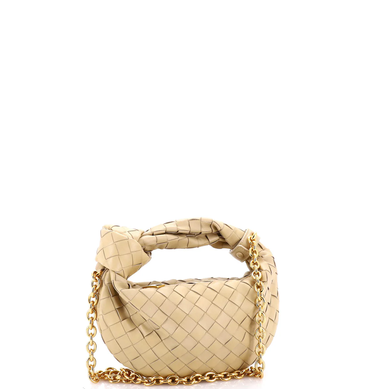 BV Jodie Chain Hobo Intrecciato Nappa Mini - Deep Luxury