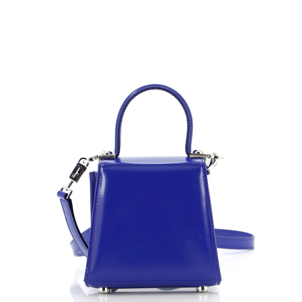 Iconic Top Handle Bag Leather XS - Deep Luxury