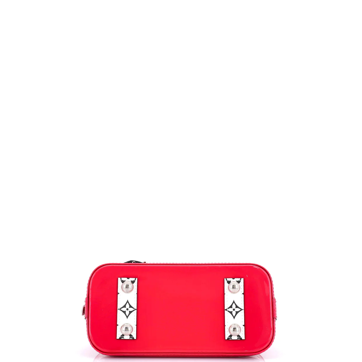 Alma Handbag Monogram Vernis with Monogram Canvas and Epi Leather BB - Deep Luxury