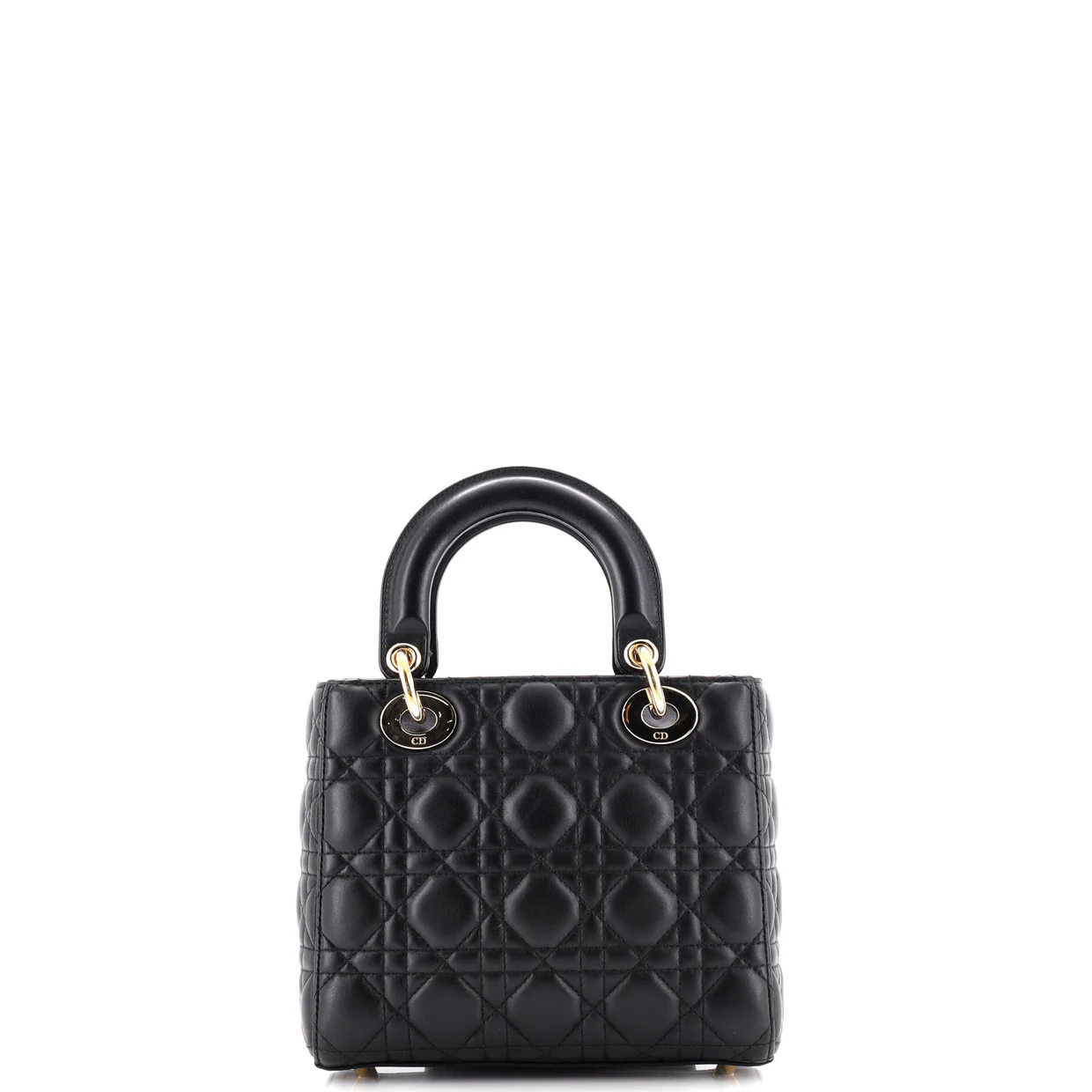 My ABCDior Lady Dior Bag Cannage Quilt Leather Small - Deep Luxury