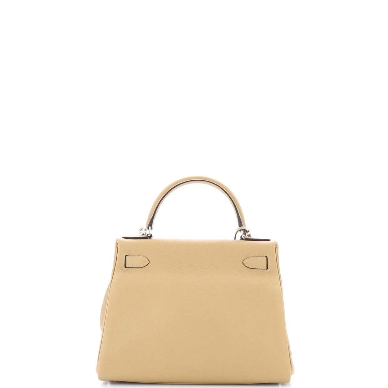 Kelly Handbag Light Clemence with Palladium Hardware 28 - Deep Luxury