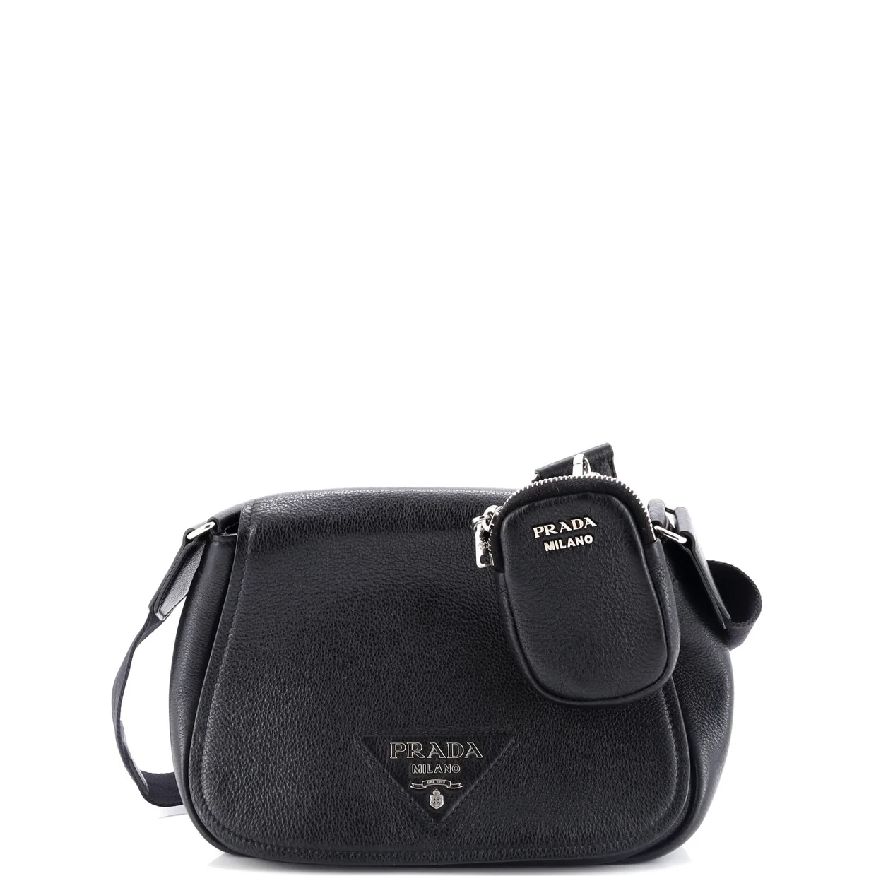 Re-Edition Flap Shoulder Bag Vitello Daino Small - Deep Luxury