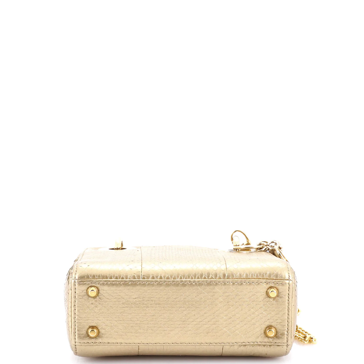 Lady Dior Chain Bag Python Mini - Deep Luxury