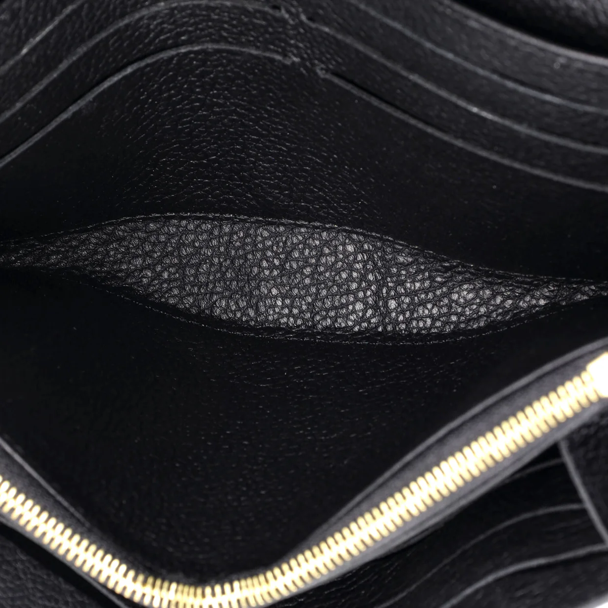 Sarah Wallet NM Monogram Empreinte Leather - Deep Luxury