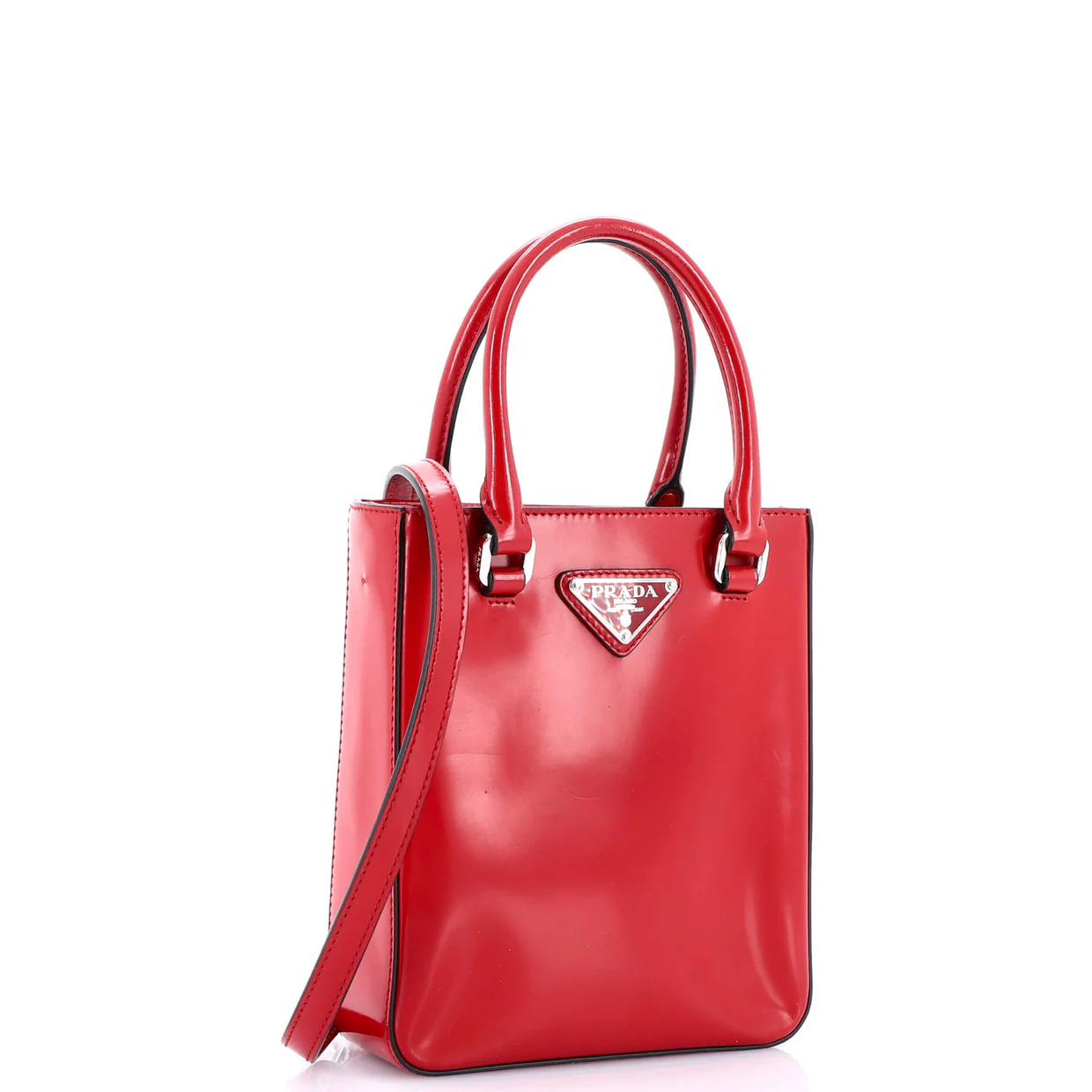 Convertible Tote Brushed Leather Small - Deep Luxury