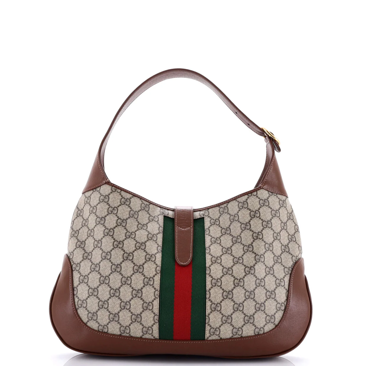 Jackie 1961 Hobo GG Coated Canvas Medium - Deep Luxury