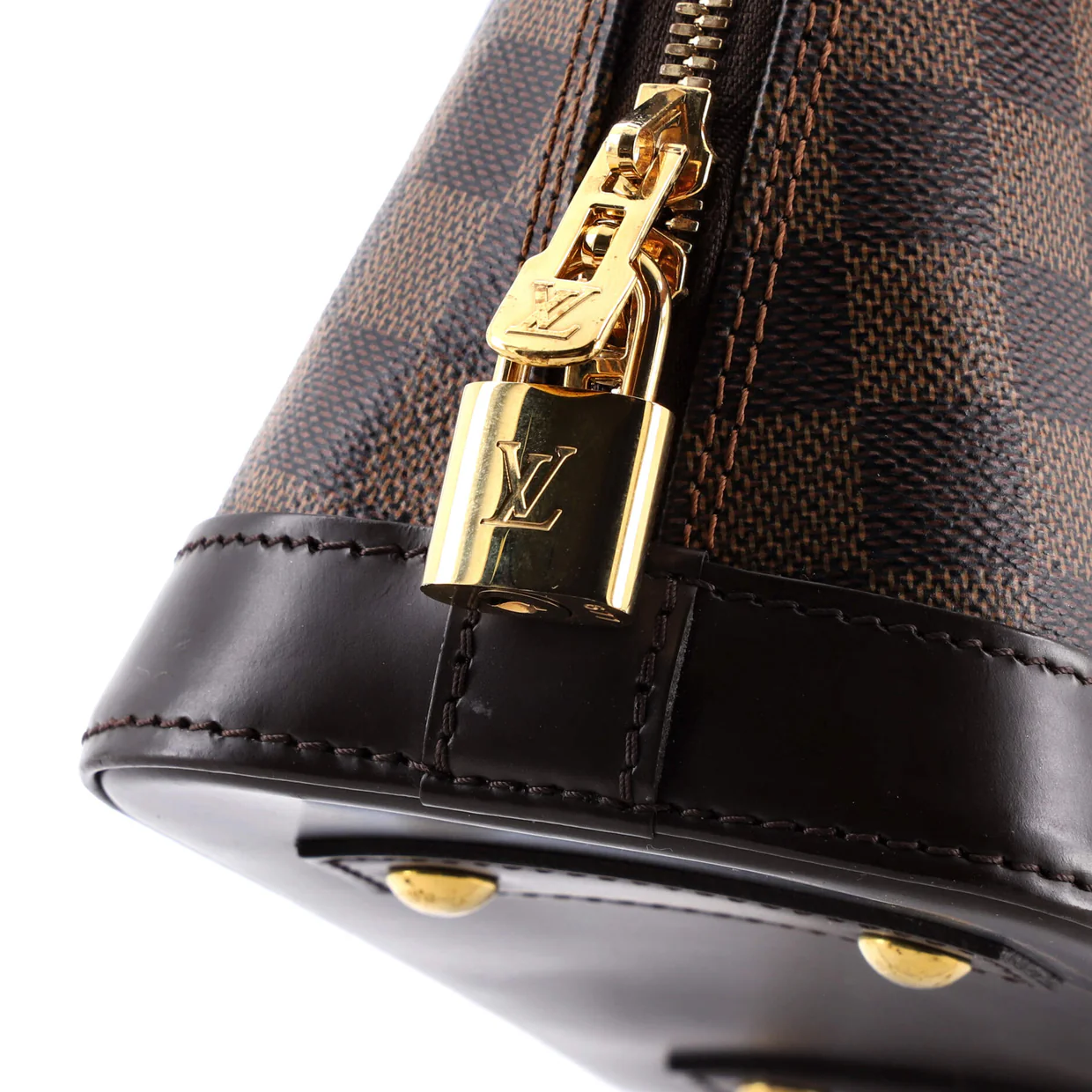 Alma Handbag Damier BB - Deep Luxury