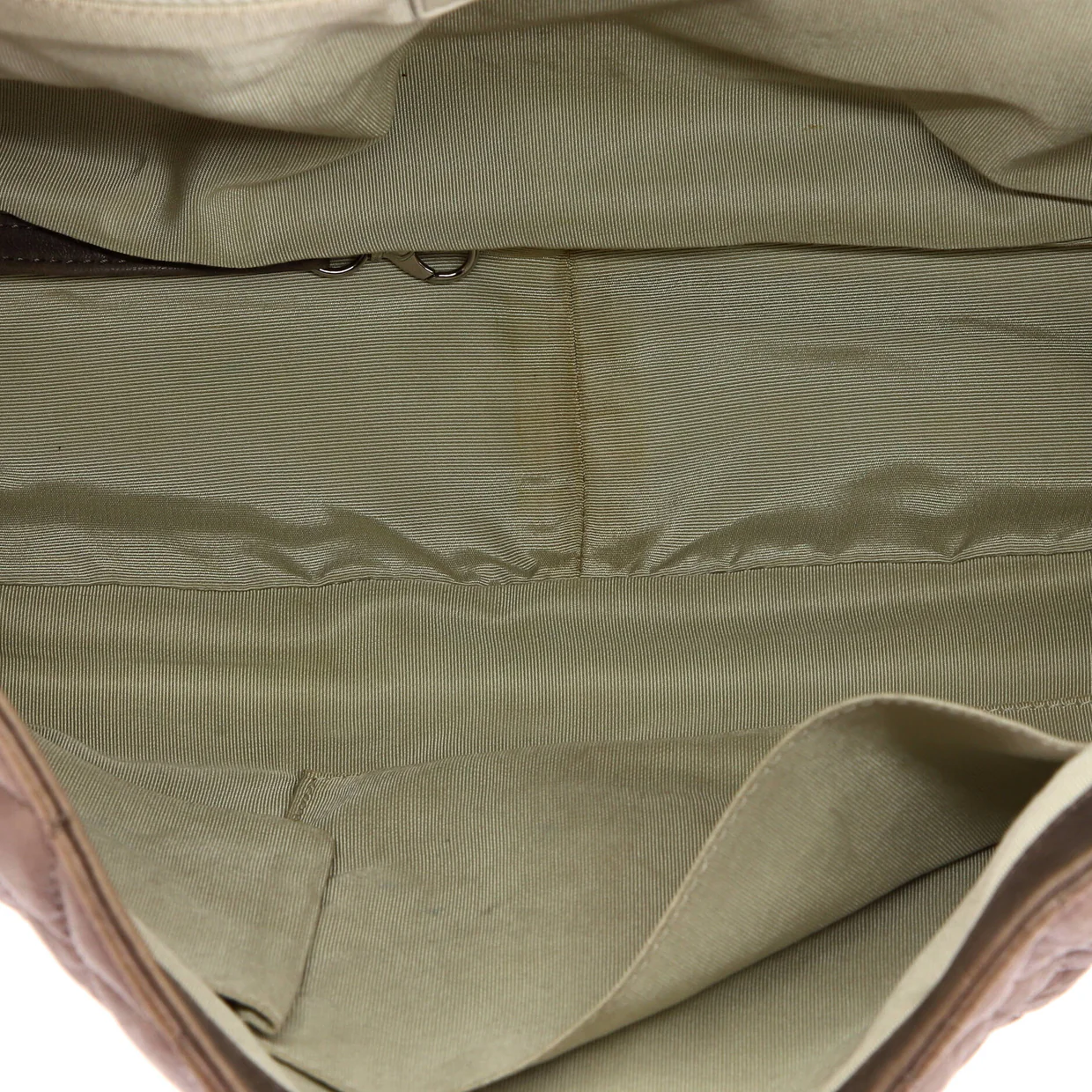 Chain Around Flap Bag Quilted Leather Maxi - Deep Luxury