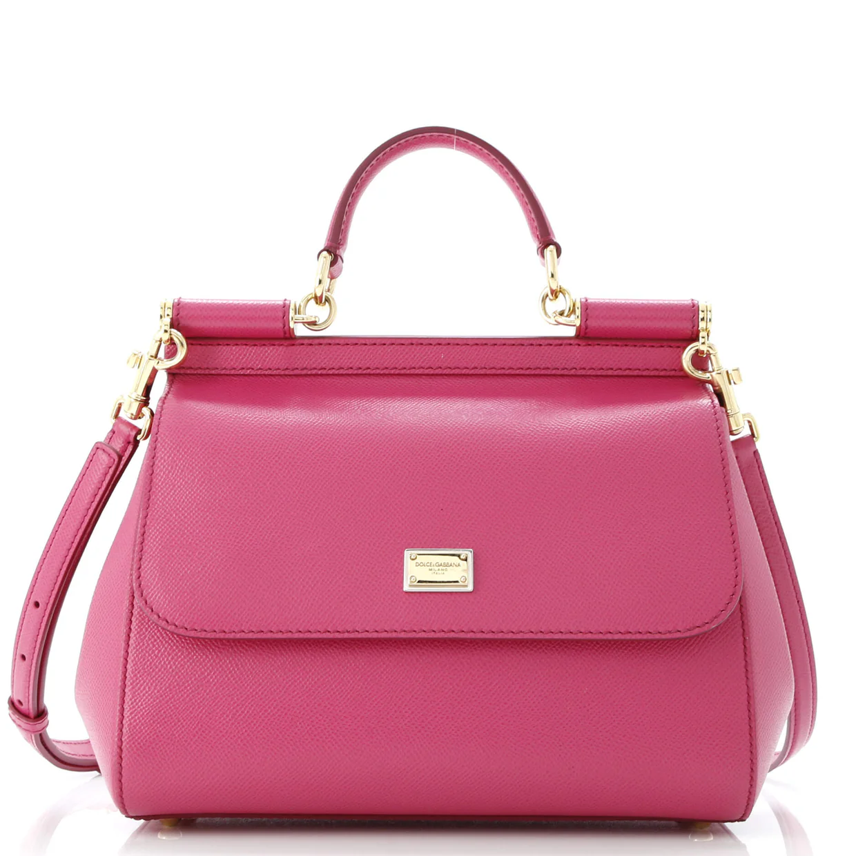 Miss Sicily Bag Leather Medium - Deep Luxury