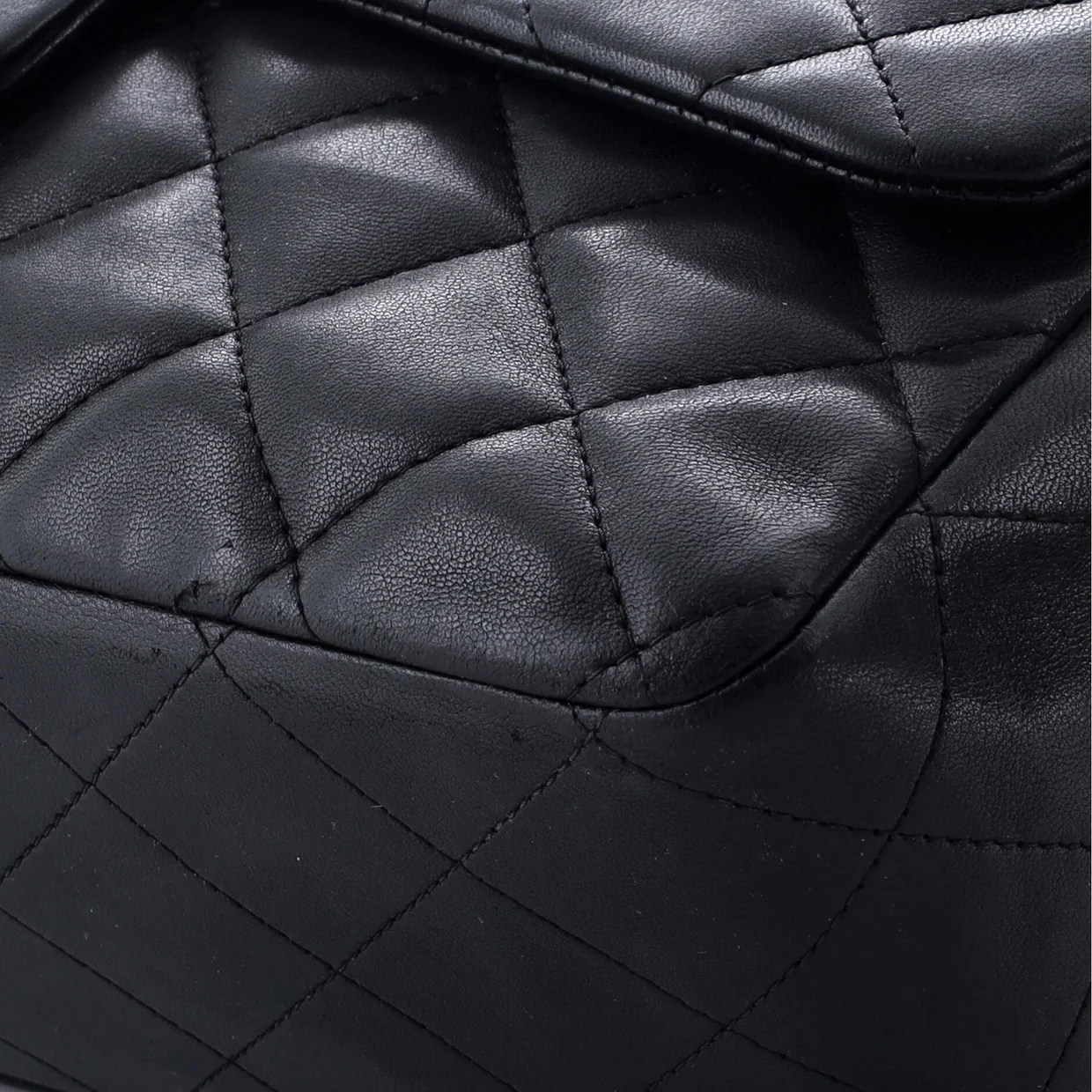 Classic Single Flap Bag Quilted Lambskin Jumbo - Deep Luxury
