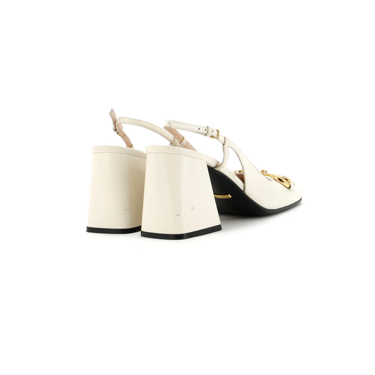 Women's Horsebit Slingback Pumps Leather - Deep Luxury