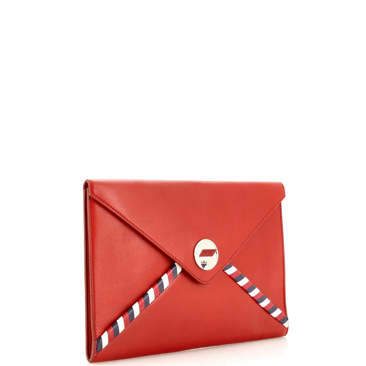Airlines Envelope Clutch Lambskin Medium - Deep Luxury