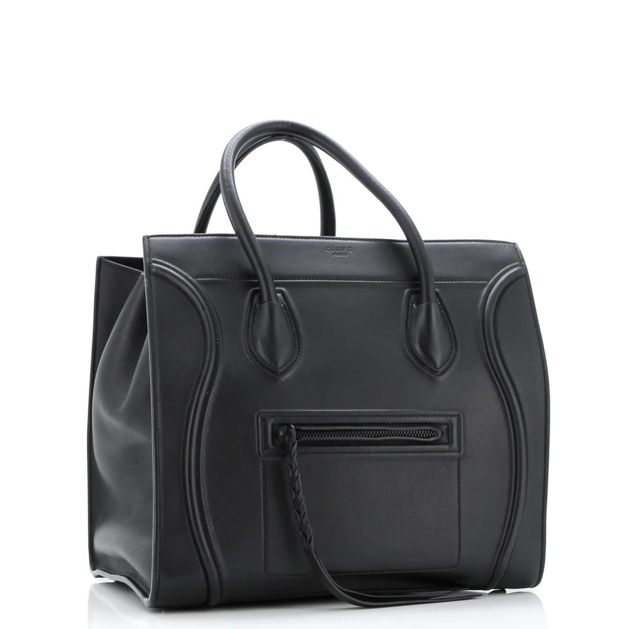 Phantom Bag Grainy Leather Medium - Deep Luxury