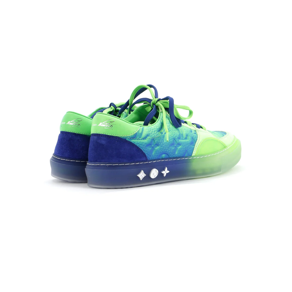 Men's LV Ollie Sneakers Limited Edition Illusion Monogram Taurillon Leather - Deep Luxury