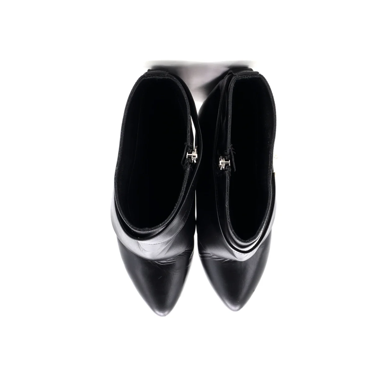 Women's Shark Lock Pant Boots Leather - Deep Luxury