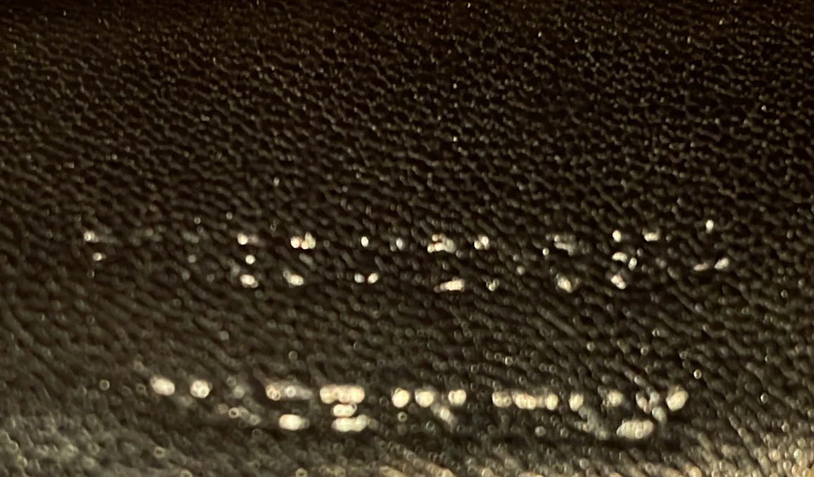 Classic Monogram Crossbody Bag Metallic Leather Small - Deep Luxury