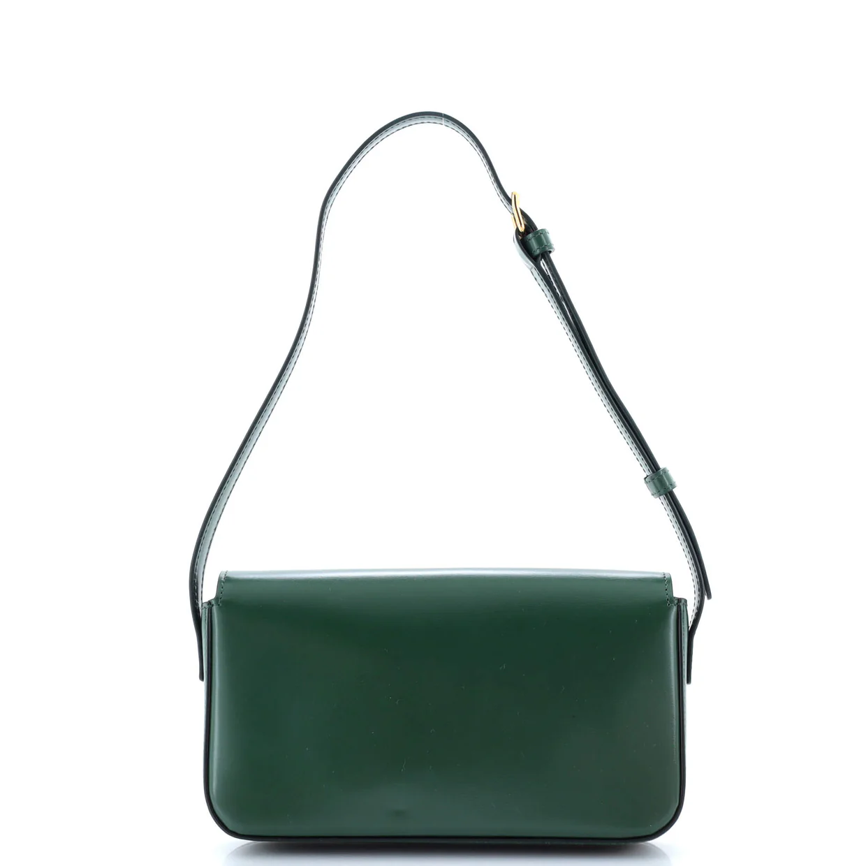 Triomphe East-West Shoulder Bag Smooth Calfskin - Deep Luxury