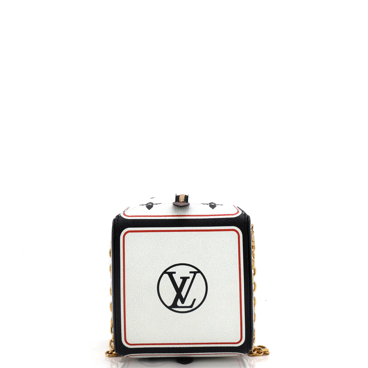 Square Bag Limited Edition Game On Leather with Monogram Canvas - Deep Luxury