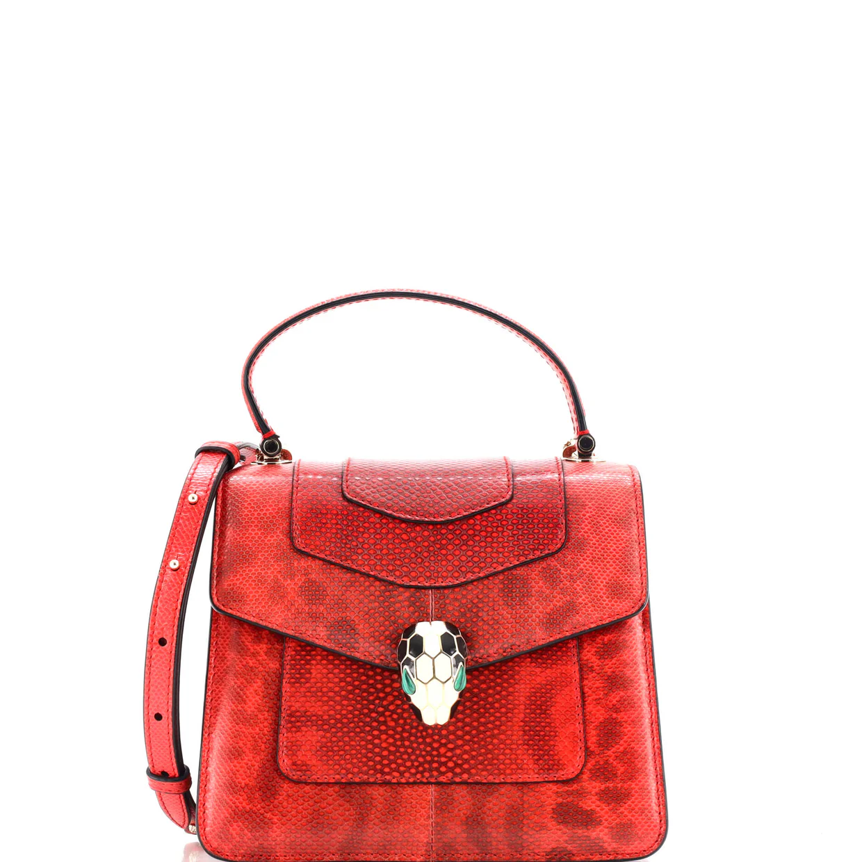 Serpenti Forever Top Handle Bag Karung Small - Deep Luxury